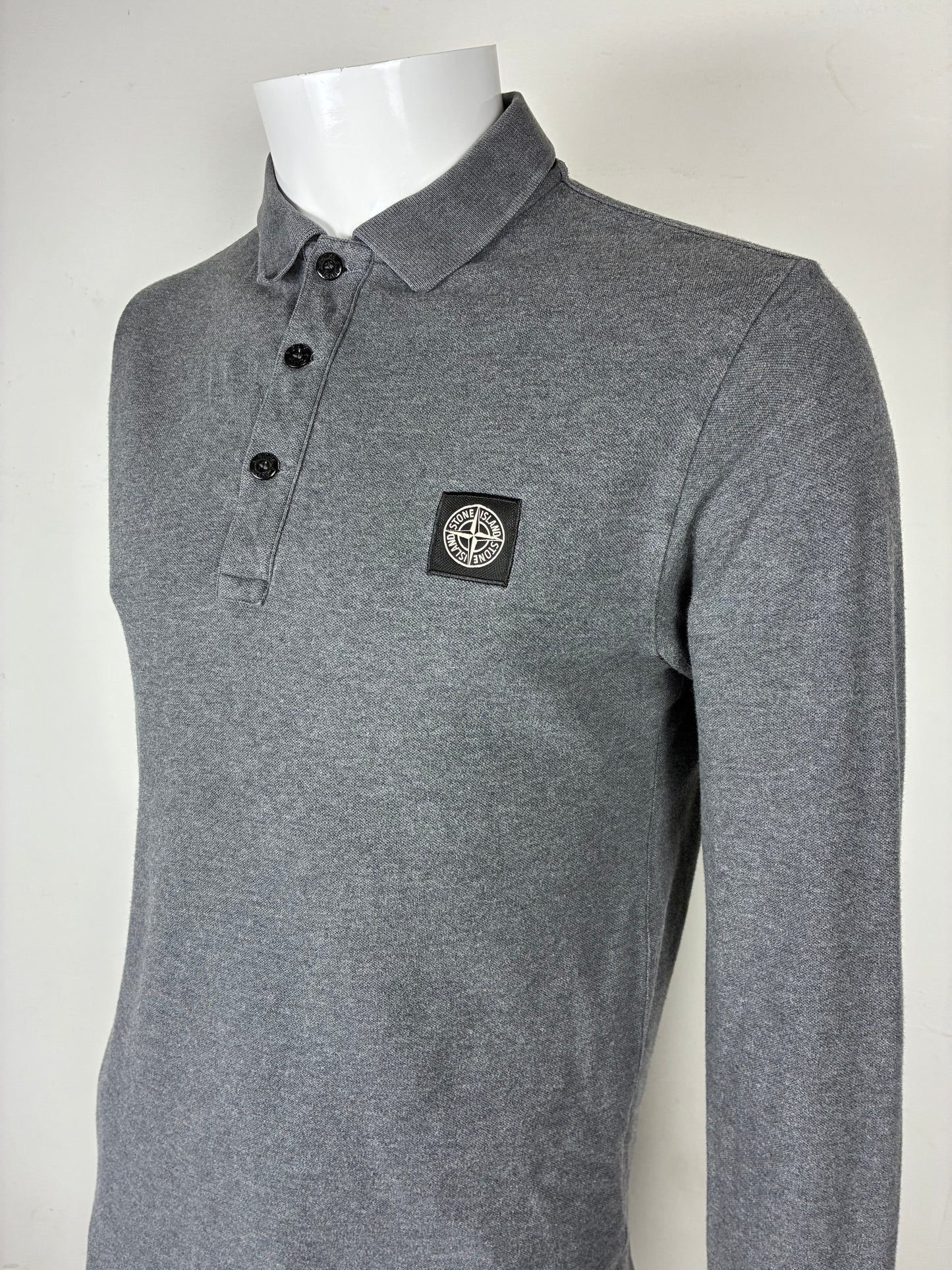 Stone Island Polo Langarmshirt (M)