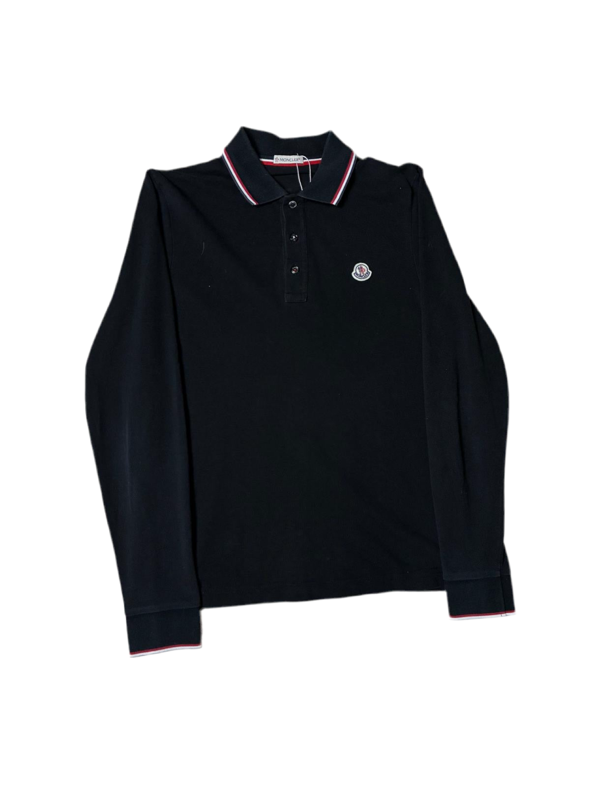 Moncler Langarm-Polo (XS)