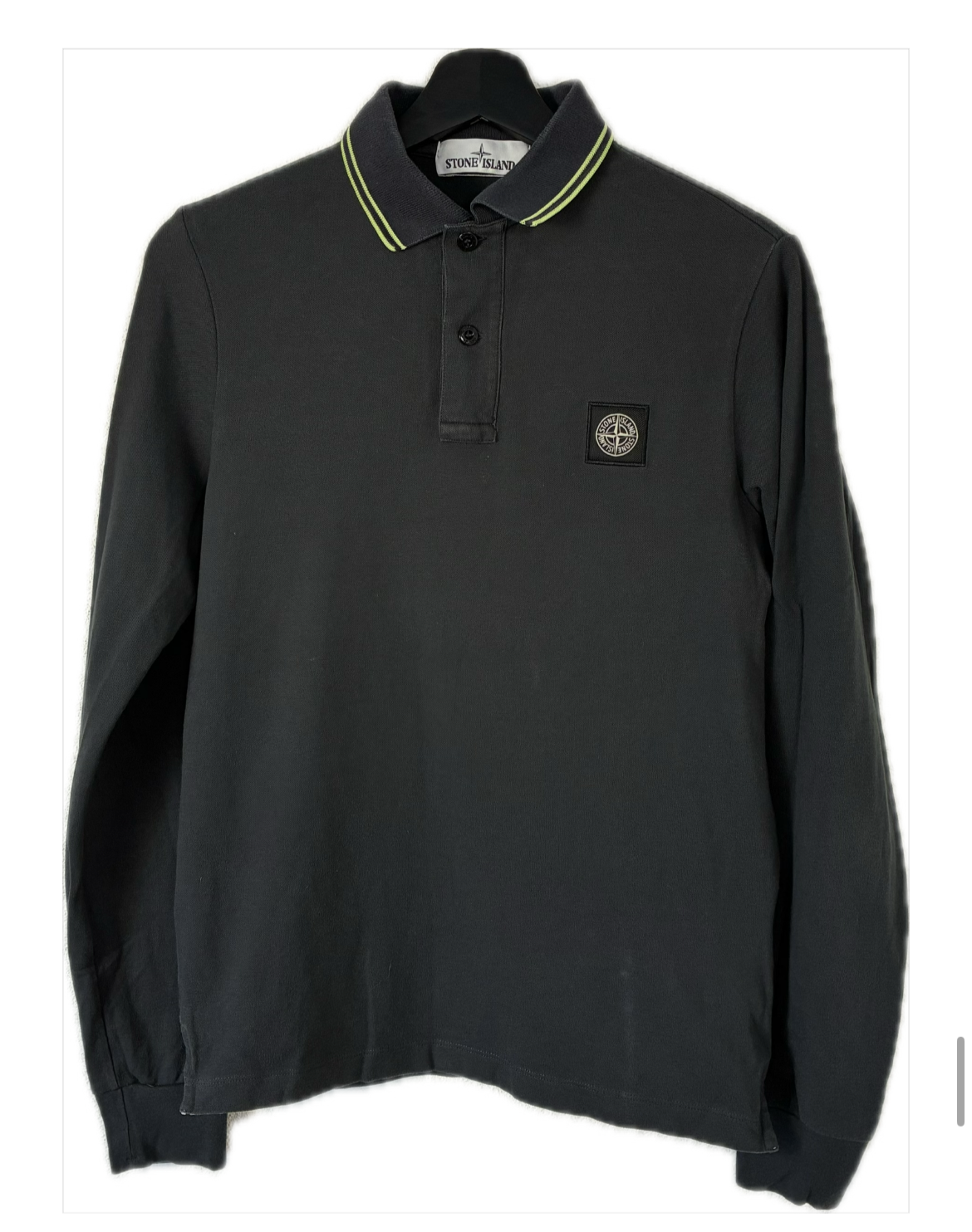 Stone Island polo longsleeve (S)