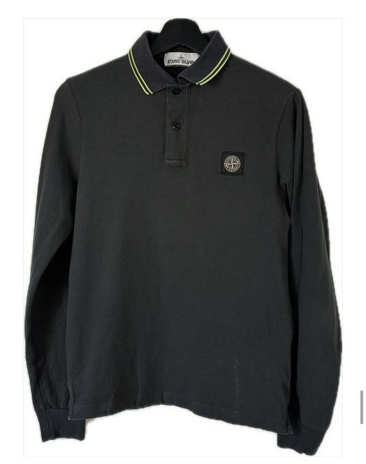 Stone Island polo longsleeve (S)