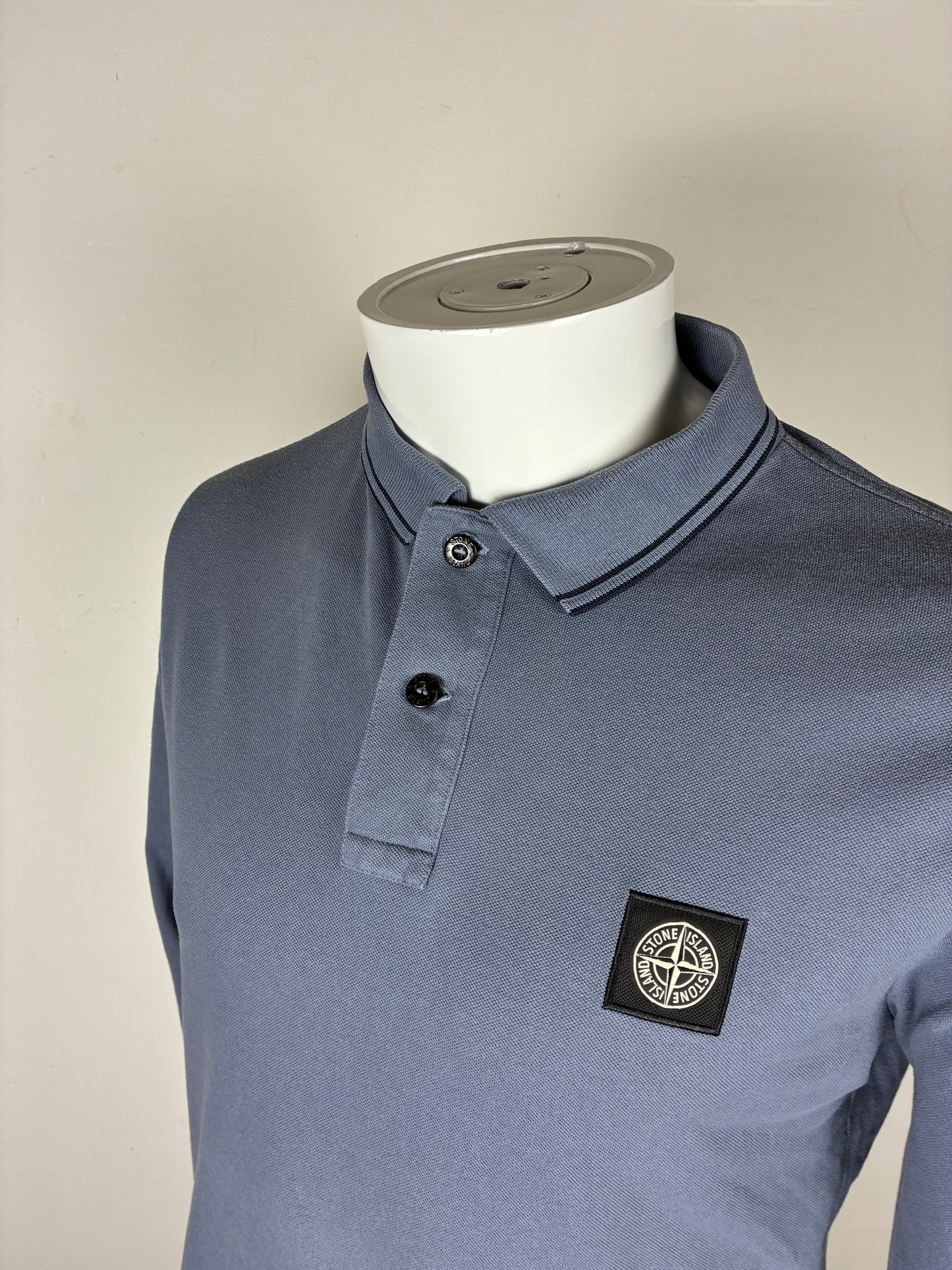 Stone Island Polo Langarmshirt (L)
