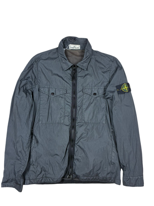 Stone Island garment dyed crinkle reps (M)