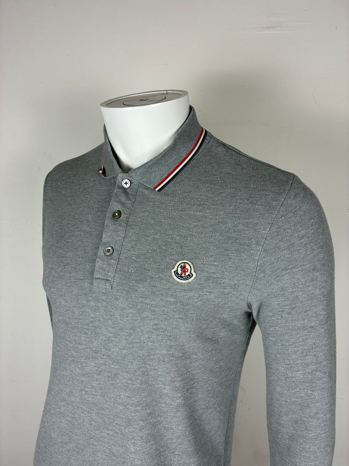 Moncler Polo Langarmshirt (S)