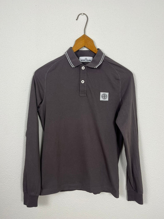 Stone Island longsleeve polo (S)