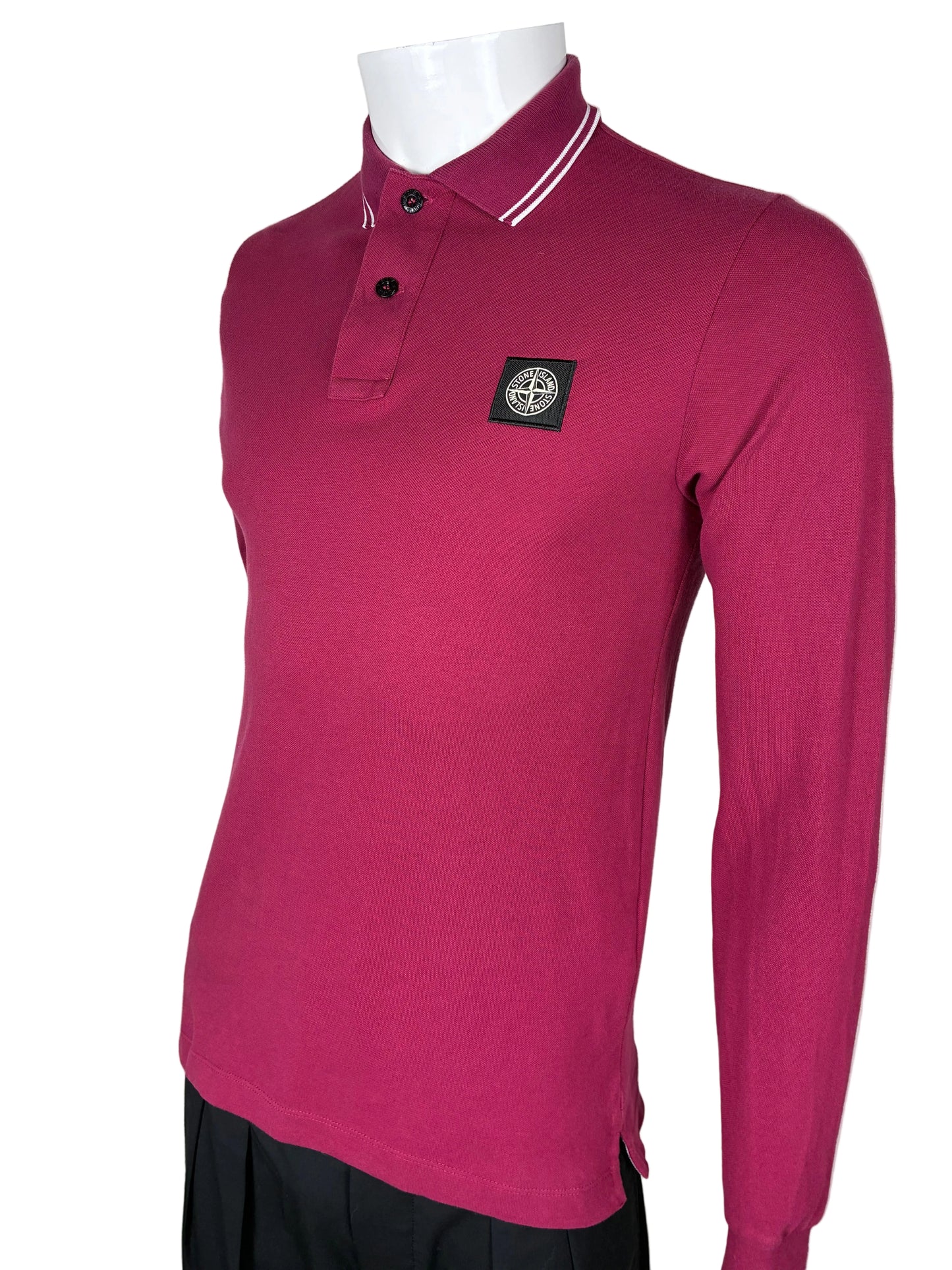 Stone Island Polo Langarmshirt (S)