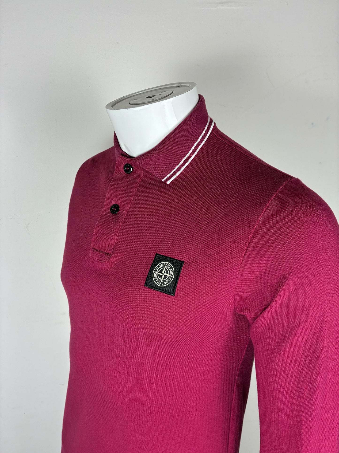 Stone Island Polo Langarmshirt (S)