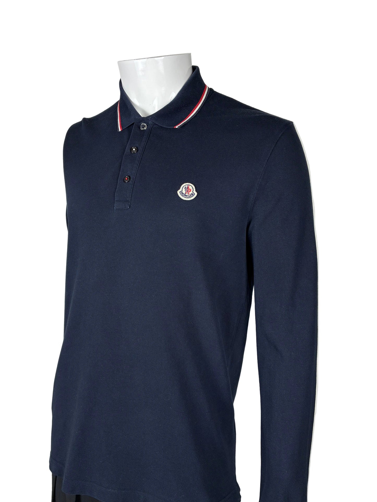 Moncler Polo Langarmshirt (M)