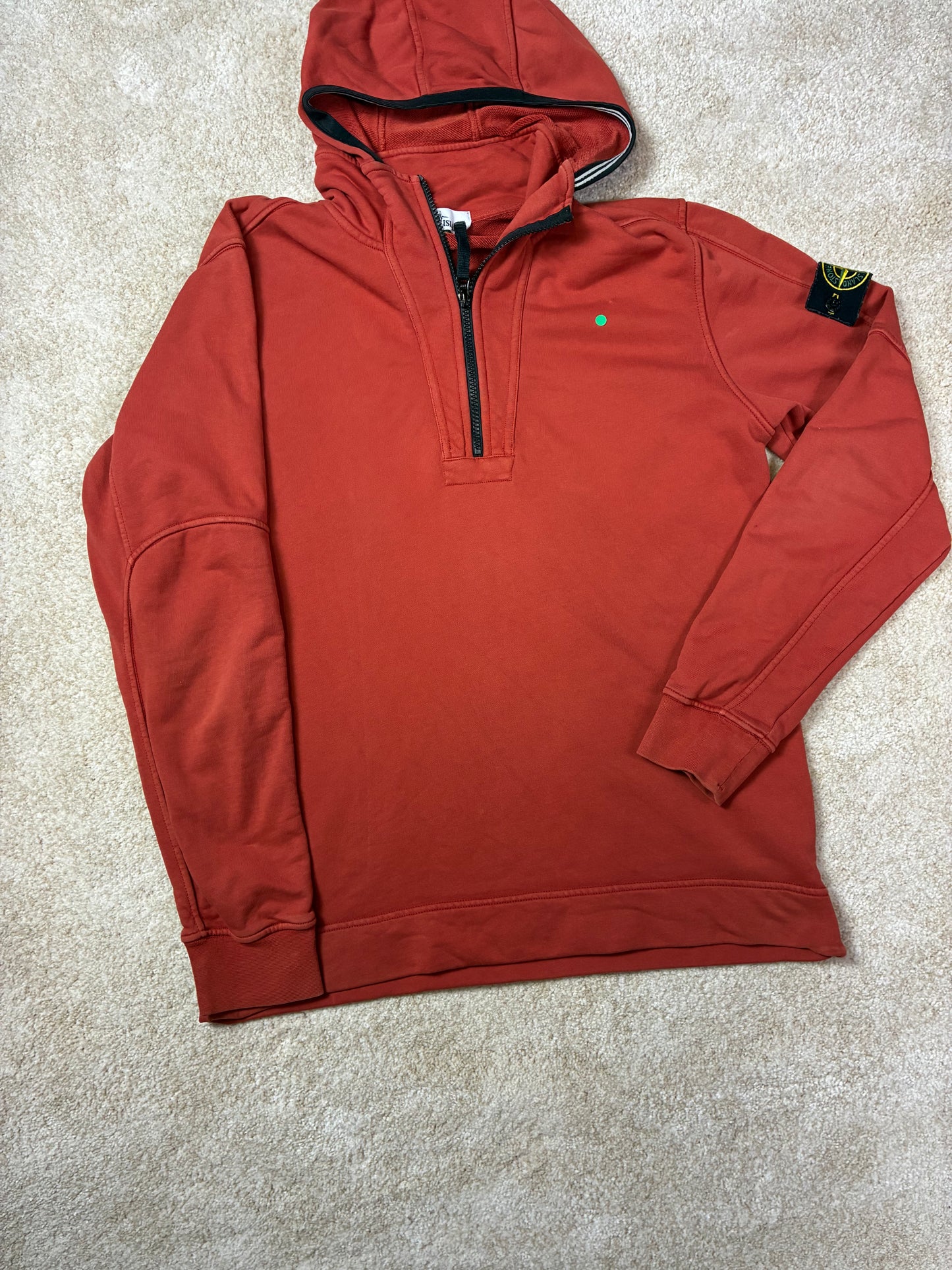 Stone Island quarterzip trui (M) sale
