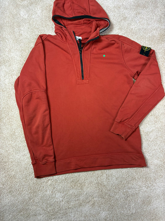 Stone Island quarterzip trui (M) sale