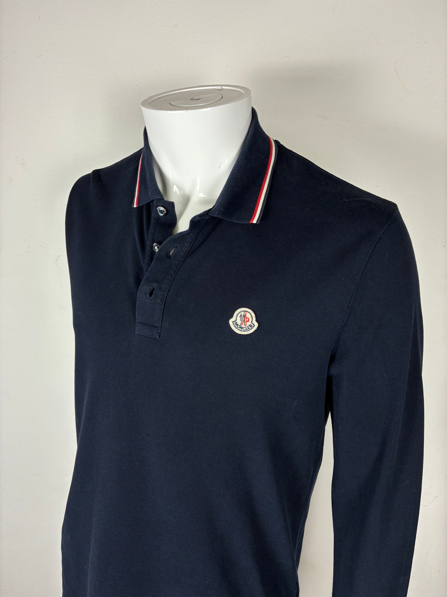 Moncler Polo Langarmshirt (M)